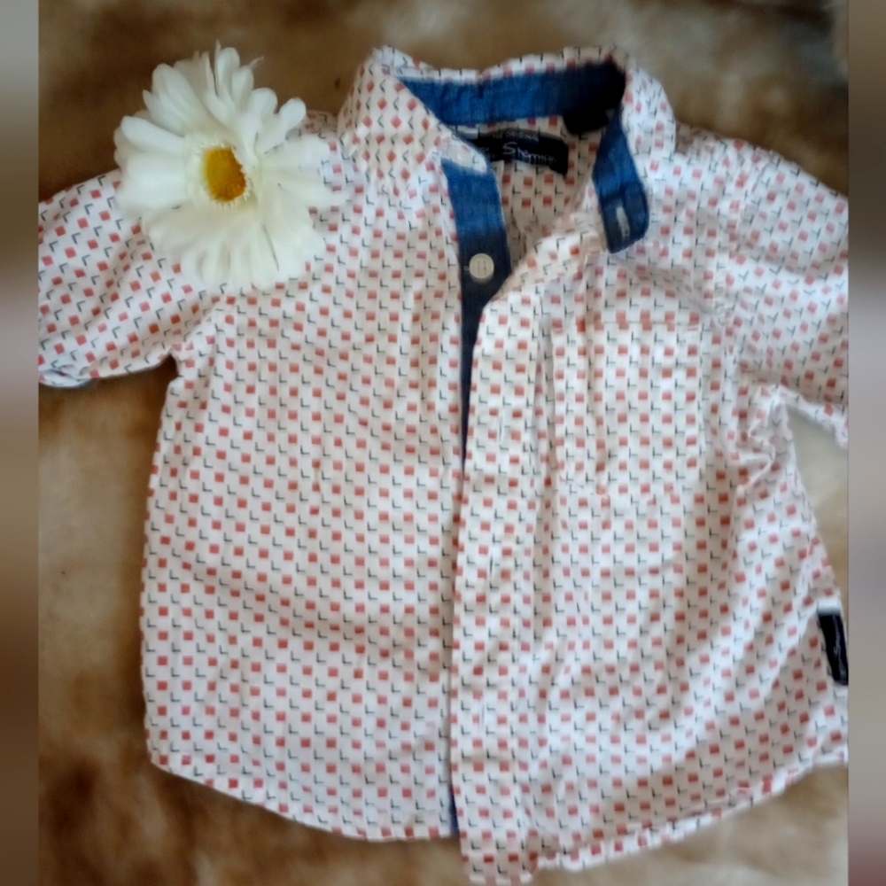 Ben Sherman Button Up Short Sleeved shirt -12m